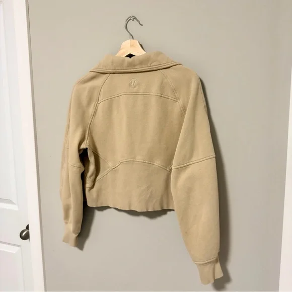 LULULEMON Scuba Oversized Half Zip Hoodie - Trench - Picture 7 of 7